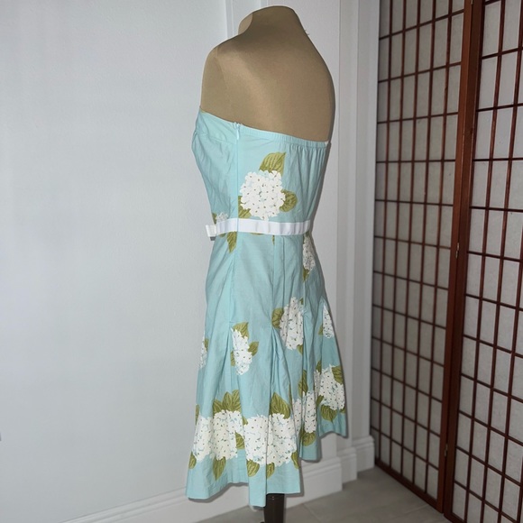 Zinc Early ‘00s Strapless Floral Dress - Picture 3 of 5